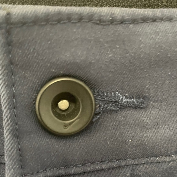 Nike Men's Dark Blue Dri-Fit flat front shorts - Picture 4 of 5